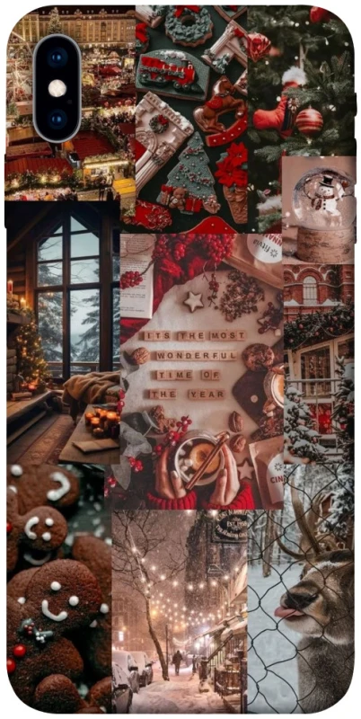 Чохол на Apple iPhone X (5.8") Christmas spirit ver.3 фото 1 з 1