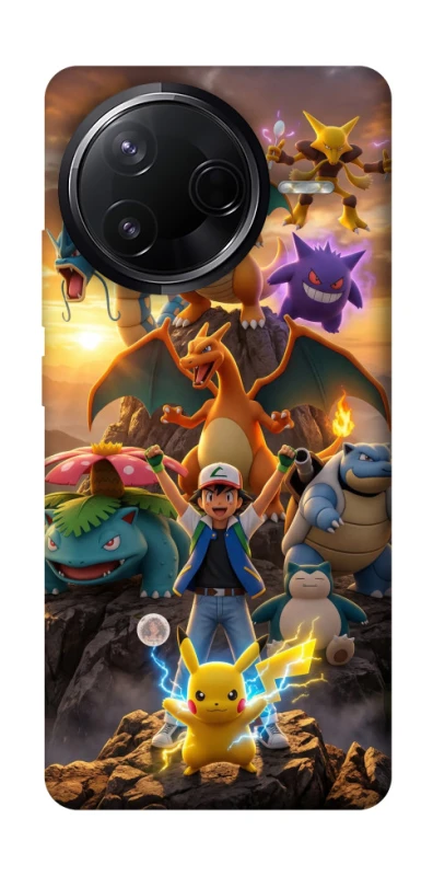 Чехол на Infinix Note 50 Pro Pokemon фото 1 из 1