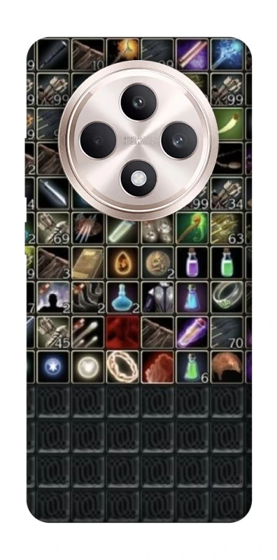 Чохол на Oppo Reno 12 F 4G/5G Inventory menu ver.2 фото 1 з 1