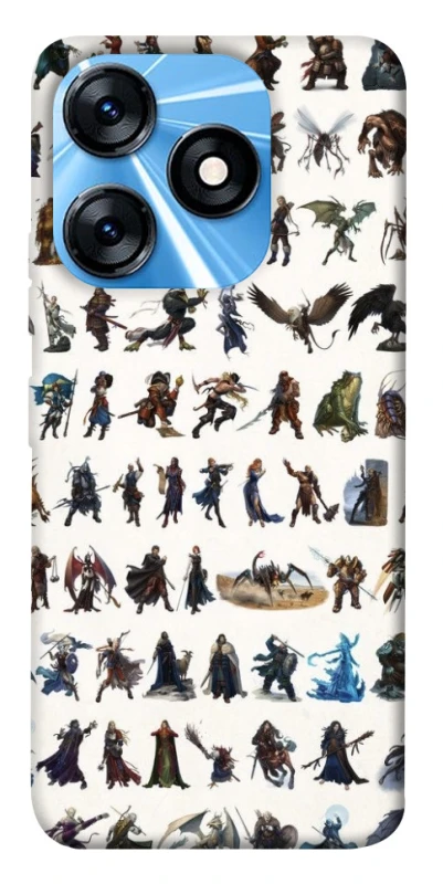 Чохол на TECNO Spark 10 Character Selection фото 1 з 1