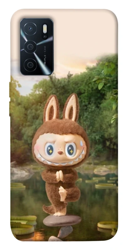 Чехол на Oppo A16s / A16 Labubu Yoga фото 1 из 1