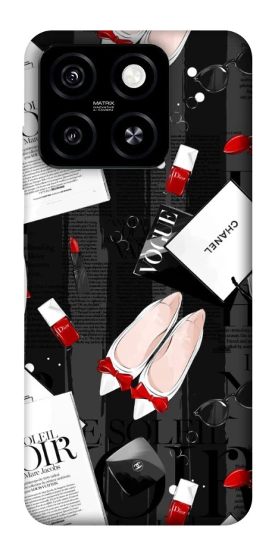 Чехол на ZTE Blade A55 4G Fashion collage ver.4 фото 1 из 1