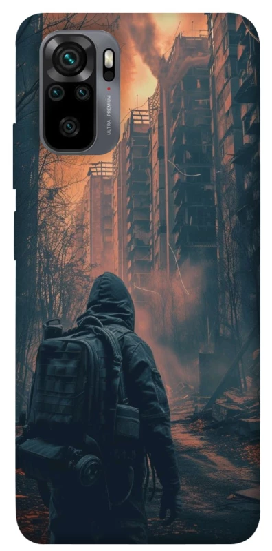 Чехол на Xiaomi Redmi Note 10 / Note 10s Сталкер v8 фото 1 из 1