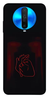 Чохол на Xiaomi Redmi K30 Червоне серце фото 1 з 1