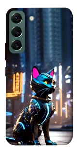 Чехол на Samsung Galaxy S22 Cyber cat фото 1 из 1