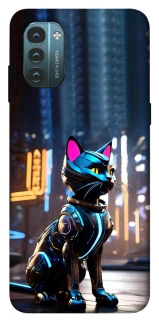 Чохол на Nokia G21 Cyber cat фото 1 з 1
