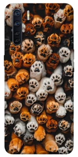 Чохол на Oppo A91 Сat paws фото 1 з 1