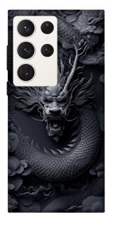 Чехол на Samsung Galaxy S23 Ultra black dragon фото 1 из 1