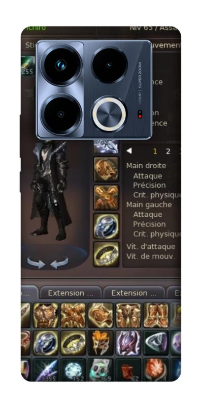 Чохол на Infinix Note 40 4G Character Menu ver.1 фото 1 з 1