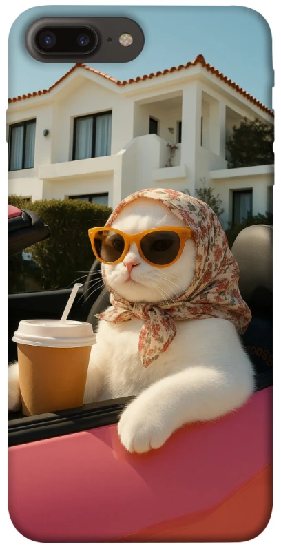 Чохол на Apple iPhone 7 plus / 8 plus Stylish Cat Cruise фото 1 з 1