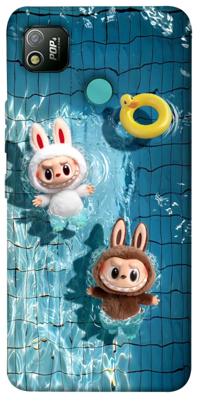 Чохол на TECNO POP 4 Labubu in the pool фото 1 з 1