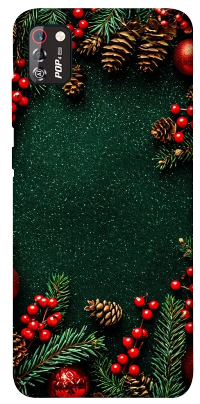 Чехол на TECNO POP 4 Pro Новогодний v30 фото 1 из 1
