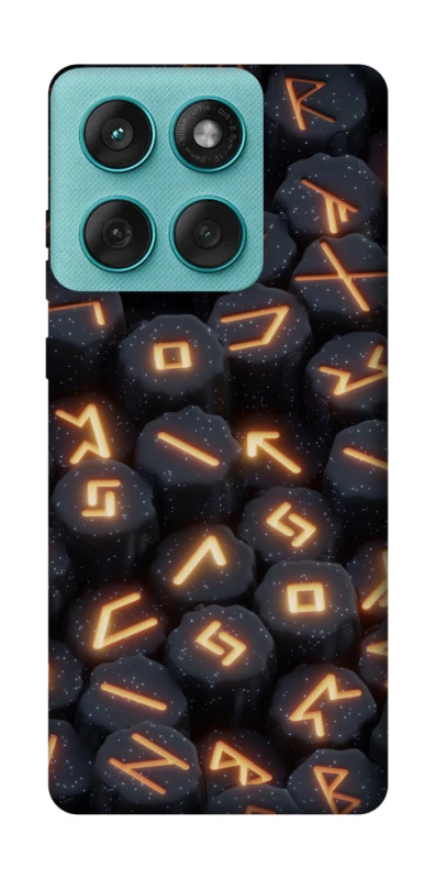 Чехол на Motorola Edge 60 Fusion Огненые руны фото 1 из 1