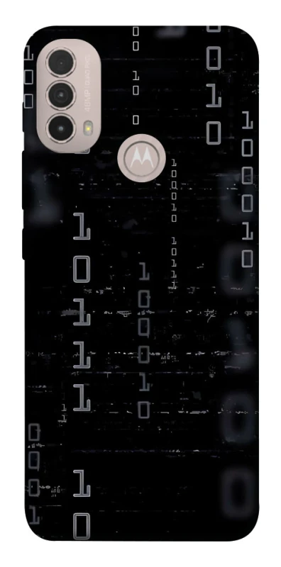Чехол на Motorola Moto E40 Numbers фото 1 из 1