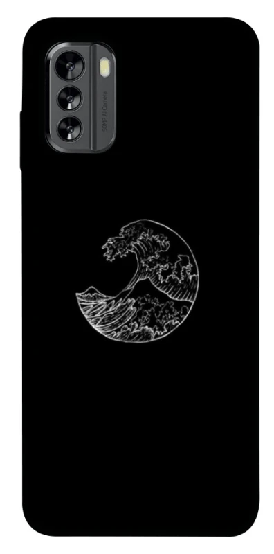 Чохол на Nokia G60 Black tsunami фото 1 з 1