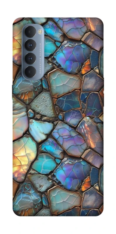 Чохол на Oppo Reno 4 Pro Nature Mosaic ver.2 фото 1 з 1