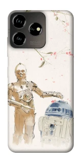 Чехол на ZTE Blade V50 Design 4G Star Wars robots фото 1 из 1