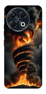 Чехол на TECNO Spark 30 Pro (KL7) Огненный торнадо фото 1 из 1