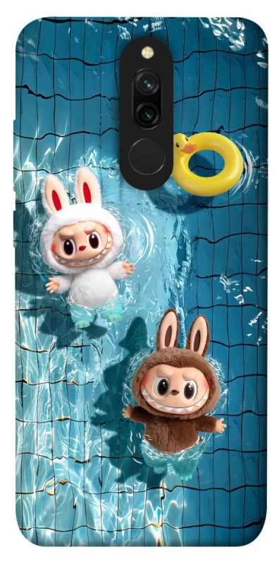 Чохол на Xiaomi Redmi 8 Labubu in the pool фото 1 з 1