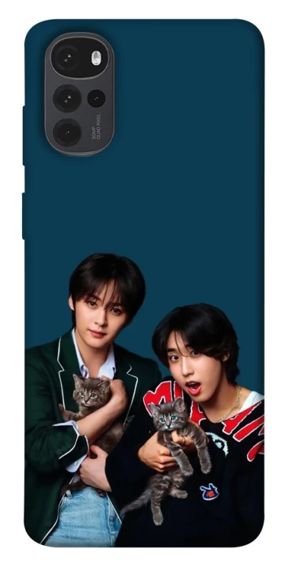 Чохол на Motorola Moto G22 Lee Know and Han - Stray Kids фото 1 з 1