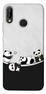 Чохол на Huawei P20 Lite Four pandas фото 1 з 1