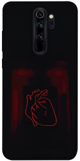 Чехол на Xiaomi Redmi Note 8 Pro Красное сердце фото 1 из 1