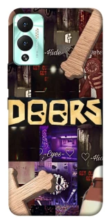 Чехол на Infinix Hot 12 Play Roblox doors dark mode фото 1 из 1