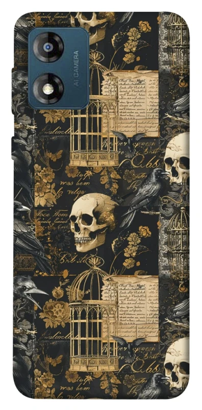 Чохол на Motorola Moto E13 Halloween aesthetics ver.1 фото 1 з 1