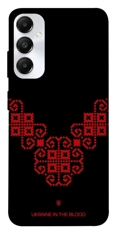 Чохол на Samsung Galaxy A05s Чорно-червона вишиванка фото 1 з 1