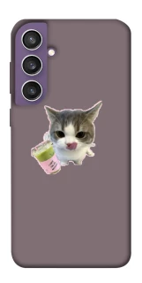 Чохол на Samsung Galaxy S23 FE cat matcha фото 1 з 1