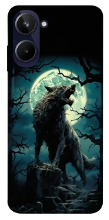 Чехол на Realme 10 4G Волк под луной фото 1 из 1