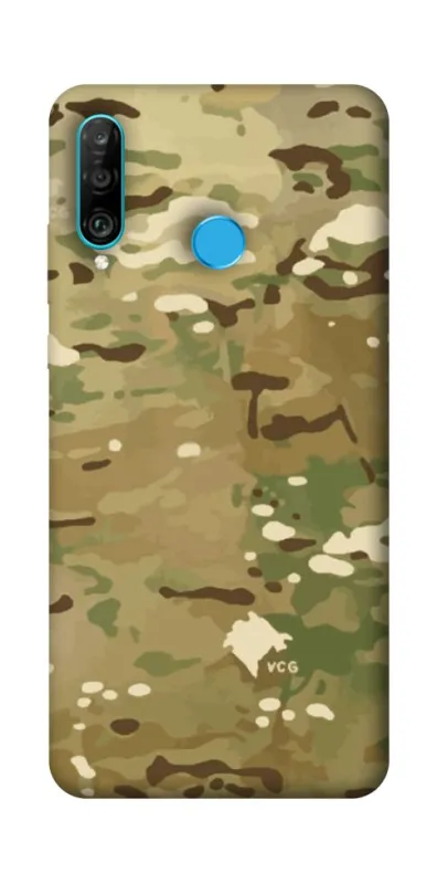 Чохол на Huawei P30 lite Сamouflage v18 фото 1 з 1