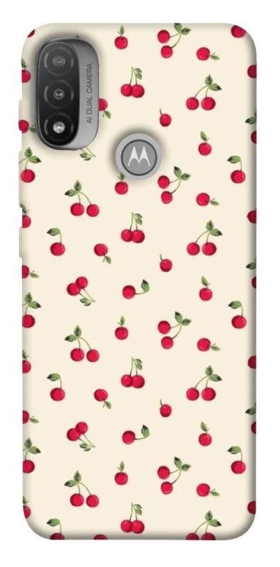Чохол на Motorola Moto E20 Cherry фото 1 з 1