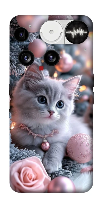 Чохол на Nothing Phone (3) Christmas Kitty фото 1 з 1
