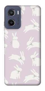 Чохол на Motorola Moto E15 Bunny Kisses фото 1 з 1