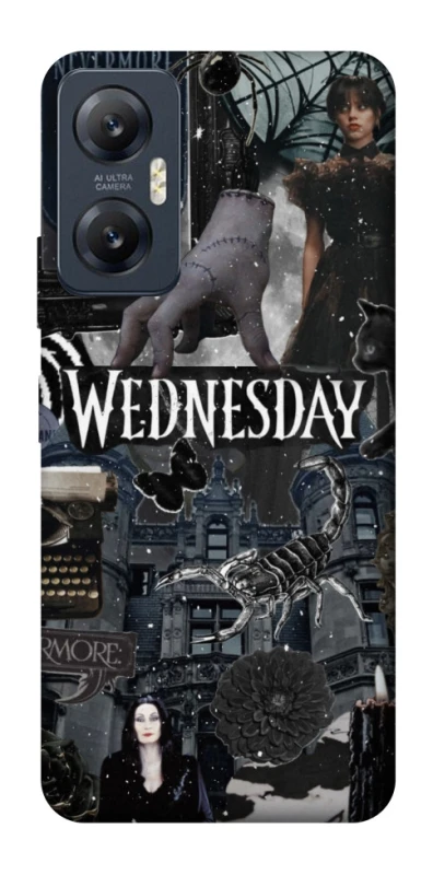 Чохол на Infinix Hot 20 5G Wednesday Collage ver.2 фото 1 Чохол на Infinix Hot 20 5G Wednesday Collage ver.2 фото 1 з 1