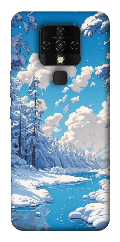 Чехол на TECNO Camon 16 SE Winter art фото 1 из 1