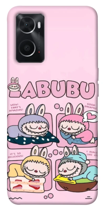 Чохол на Oppo A76 4G Labubu Dreams Collage фото 1 з 1