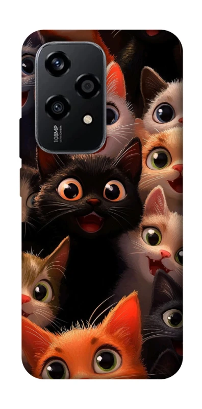 Чохол на Honor 200 Lite happy cats фото 1 з 1