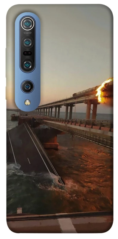 Чохол на Xiaomi Mi 10 / Mi 10 Pro Кримський міст втомився фото 1 з 1