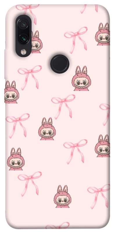 Чохол на Xiaomi Redmi Note 7 / Note 7 Pro / Note 7s Pink bows and Labubus фото 1 з 1
