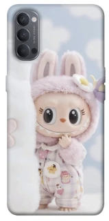 Чехол на Oppo Reno 4 Labubu Happy фото 1 из 1