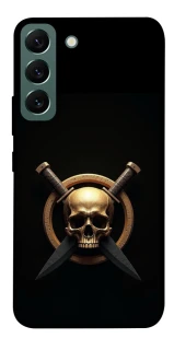 Чехол на Samsung Galaxy S22 Golden Skull фото 1 из 1