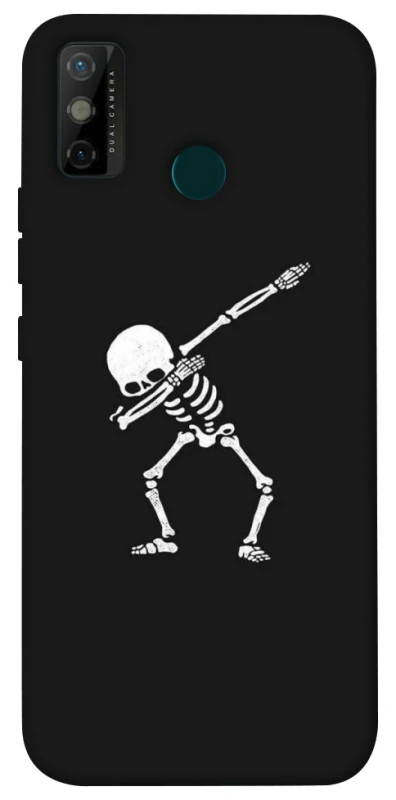 Чехол на TECNO Spark 6 Go Halloween skeleton фото 1 из 1