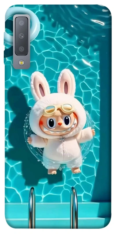 Чохол на Samsung A750 Galaxy A7 (2018) Labubu in the pool ver.2 фото 1 з 1