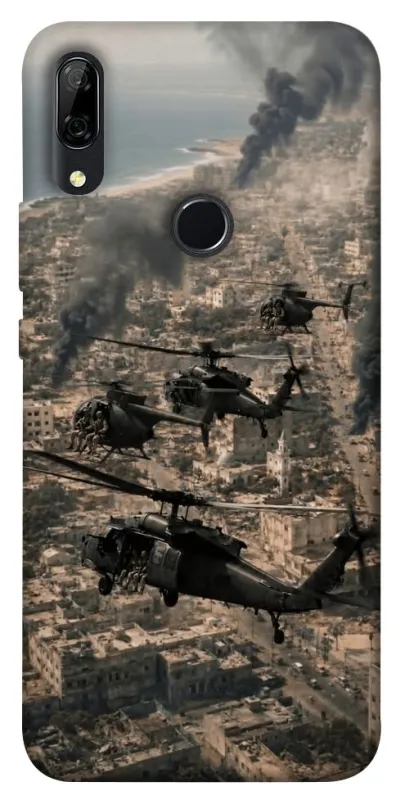 Чехол на Huawei P Smart Z Black hawk фото 1 из 1