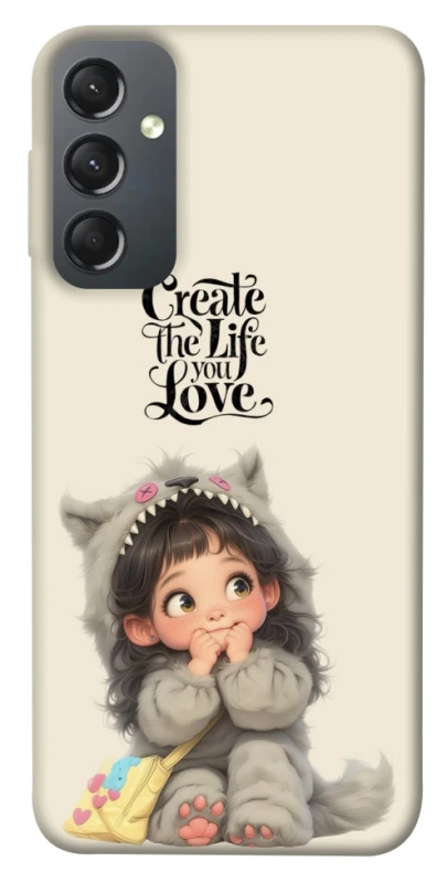 Чохол на Samsung Galaxy A24 4G Create the life you love фото 1 з 1