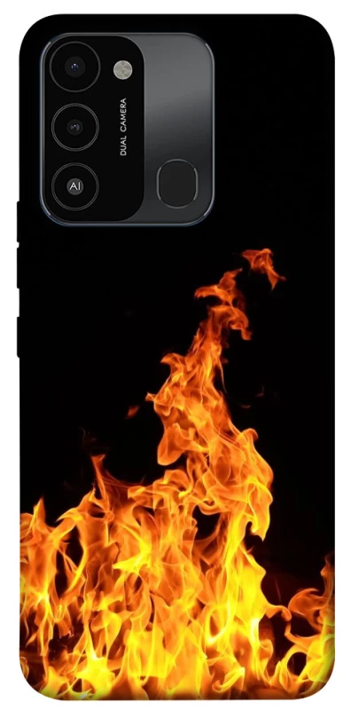 Чехол на TECNO Spark 8C Огонь фото 1 из 1