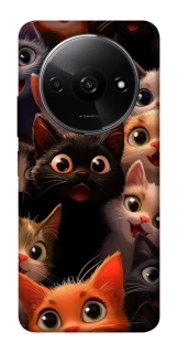 Чохол на Xiaomi Redmi A3 happy cats фото 1 з 1