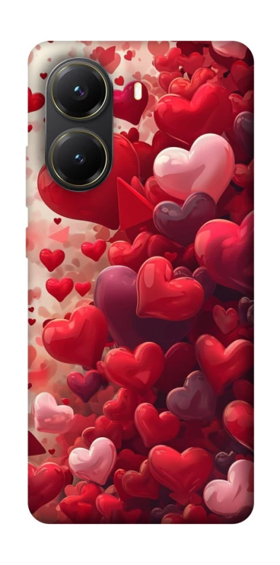 Чохол на Xiaomi Poco X7 Pro Many hearts фото 1 з 1